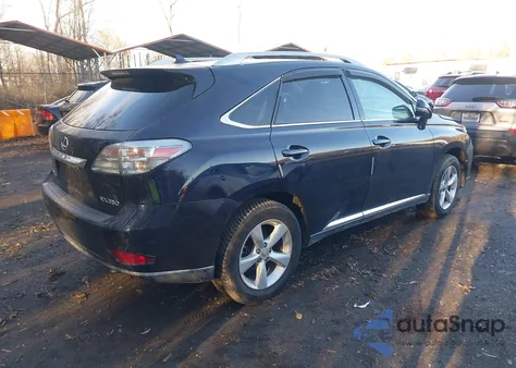 2010 Lexus Rx 350 from USA, damaged, VIN 2T2BK1BA4AC010547